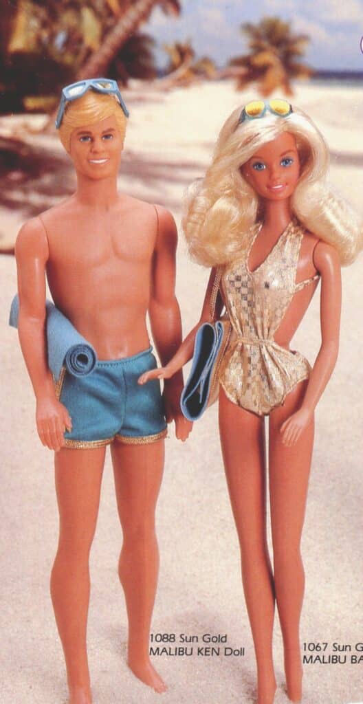 Malibu Barbie & Ken, advertisement, Courtesy of The Strong, Rochester NY