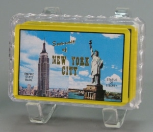 Card deck, souvenir of New York City, about 1990. The Strong, Rochester, New York. Card deck, souvenir of New York City, about 1990. The Strong, Rochester, New York.