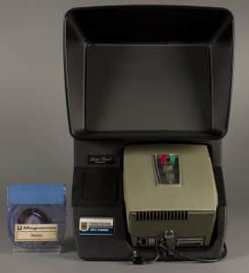 Magnavox Mini Theater and Odyssey Demonstration Film Cartridge, Photo courtesy of The Strong, Rochester, NY