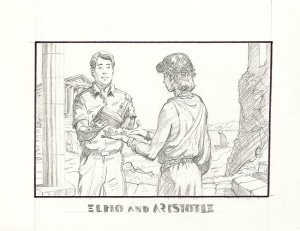 Concept Art from Elmo in the Fourth Dimension, ca. 1988.