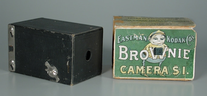 #1 Brownie camera, Eastman Kodak Co., courtesy of The Strong, Rochester, New York.