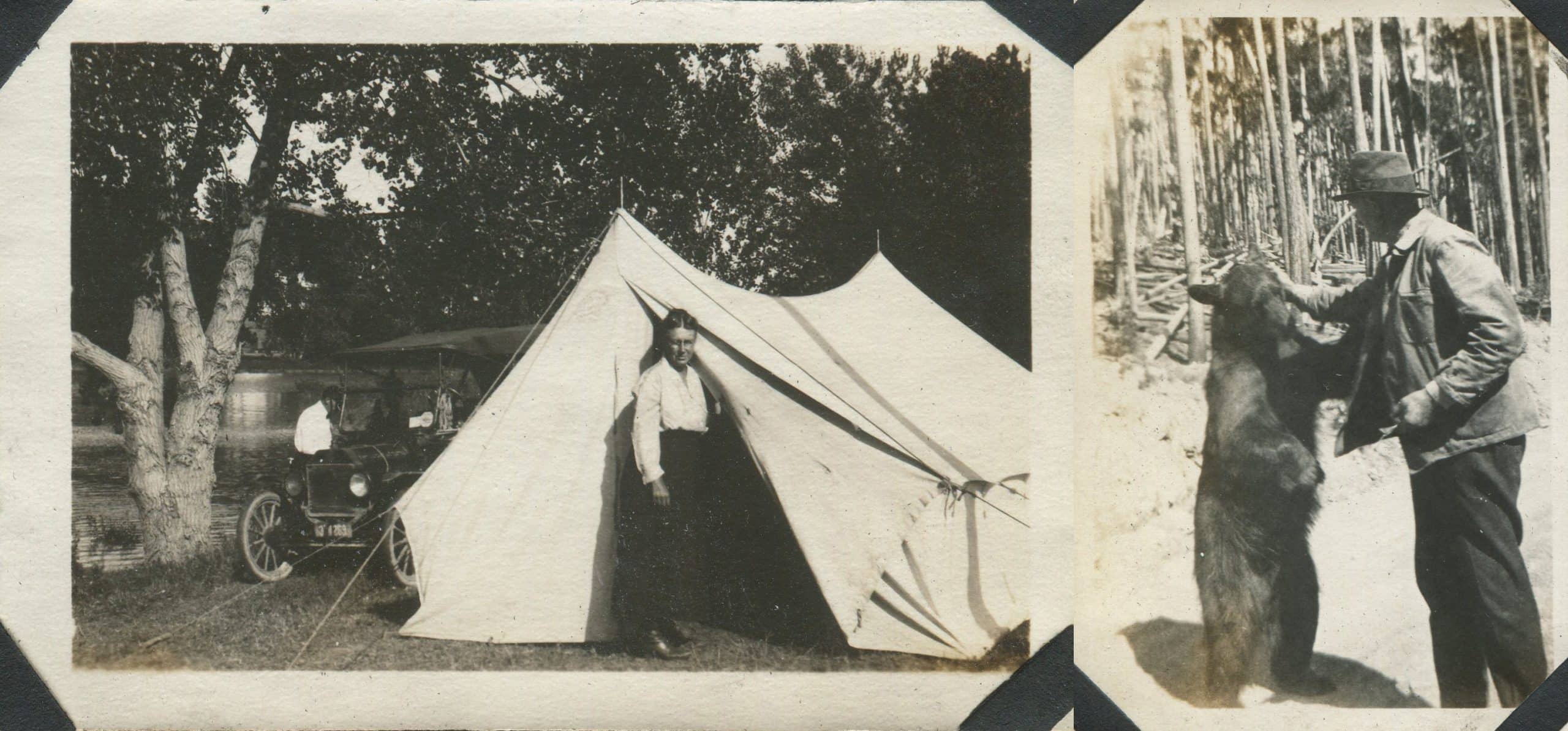 Photographs from scrapbook, 1921, gift of Barbara Endter, courtesy of The Strong, Rochester, New York.