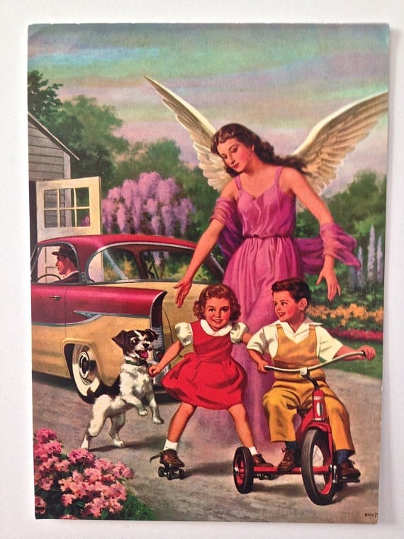 Angel of the Asphalt a Miracle on Maplewood Drive, reproduction, Courtesy of Educational Fair Use