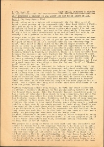 “What Dungeons & Dragons is All About and How to Go About it All, Part I,” by Gary Gygax in the January 1975 issue of Europa. Courtesy of The Strong, Rochester, New York.