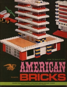 Halsam Products Company, How to Build with American Plastic Bricks, 1967, The Stephen and Diane Olin Toy Catalog Collection, The Strong, Rochester, New York. Halsam Products Company, How to Build with American Plastic Bricks, 1967,