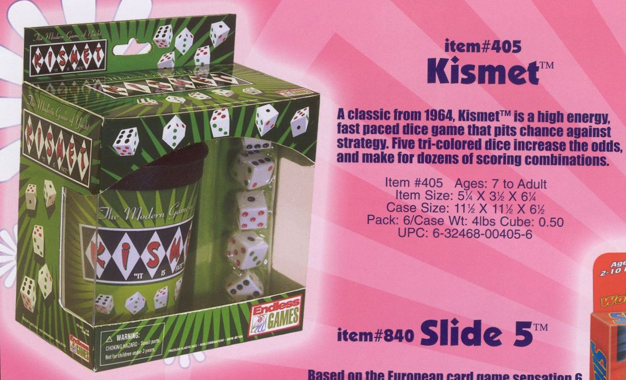 Endless Games catalog page, 2009, from the Stephen and Diane Olin Toy Catalog Collection, Brian Sutton-Smith Library and Archives of Play, the Strong.