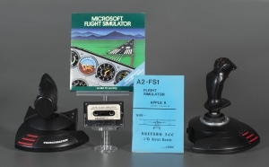 MS Flight Simulator artifacts, The Strong, Rochester, New York. MS Flight Simulator artifacts, The Strong, Rochester, New York.