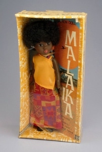 Malaika, 1969, The Strong, Rochester, New York. Malaika doll