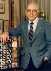 Ralph H. Baer with Magnavox Odyssey, undated, courtesy of The Strong, Rochester, New York. Ralph H. Baer with Magnavox Odyssey, undated, courtesy of The Strong, Rochester, New York.