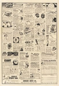 Richie Rich comic book ad, February 1971, Vol. 1, No. 102, The Strong, Rochester, New York.