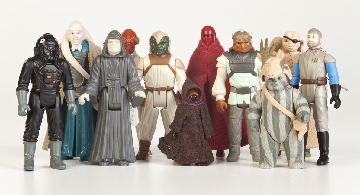 Star Wars action figures, courtesy of The Strong, Rochester, New York.