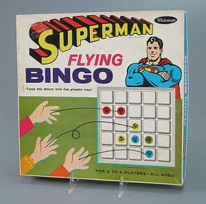 Superman Flying Bingo, 1966. The Strong, Rochester, New York. Superman Flying Bingo, 1966. The Strong, Rochester, New York.