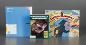 Where in the World is Carmen Sandiego artifacts, The Strong, Rochester, New York Where in the World is Carmen Sandiego artifacts, The Strong, Rochester, New York