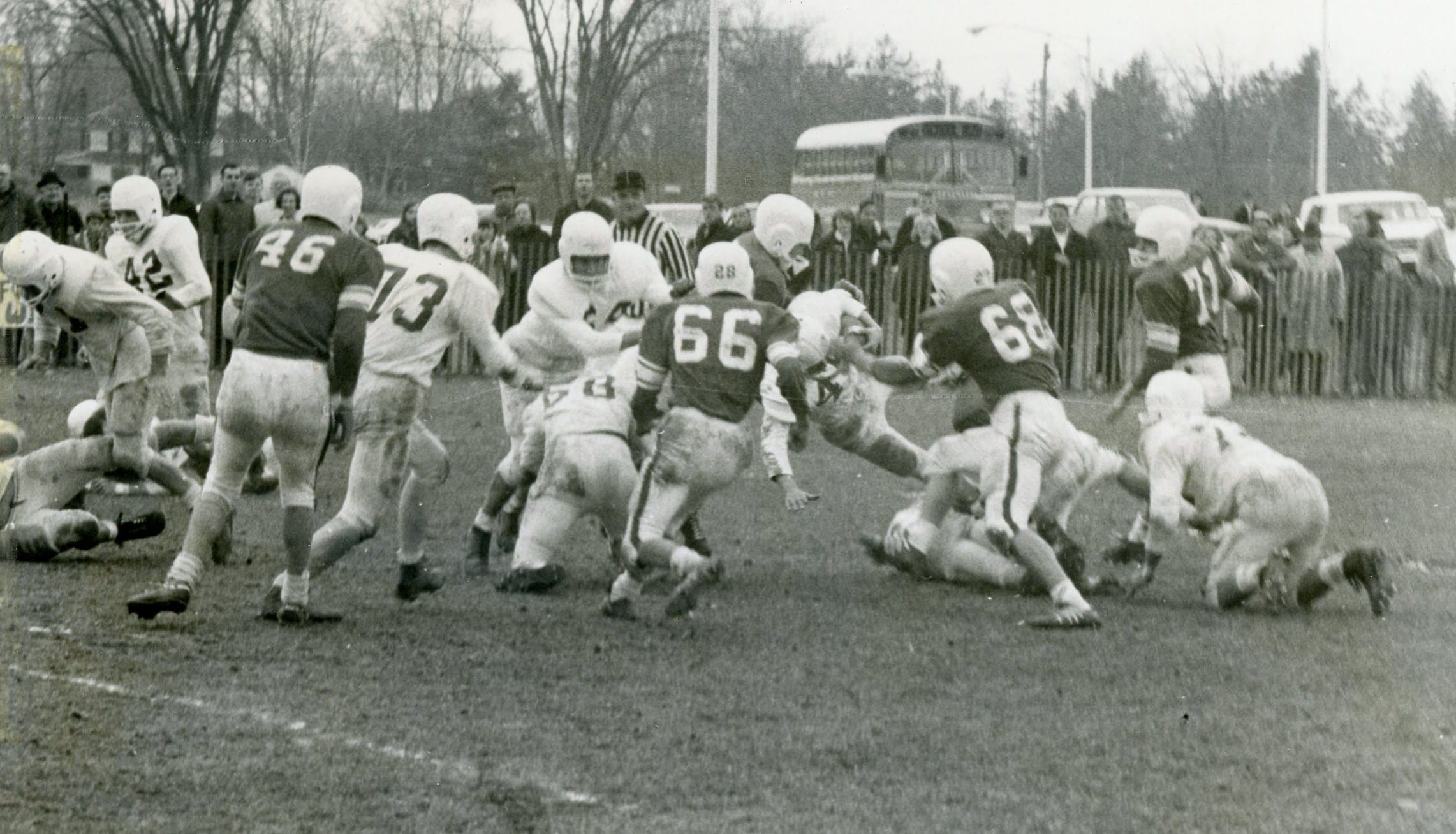 Game action. Photo courtesy of Rick Sherin.