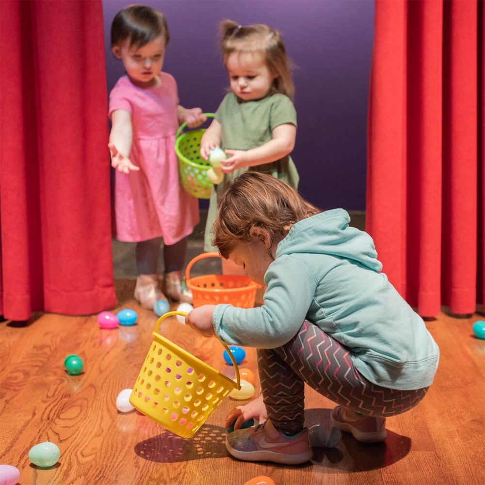 toddler egg hunt