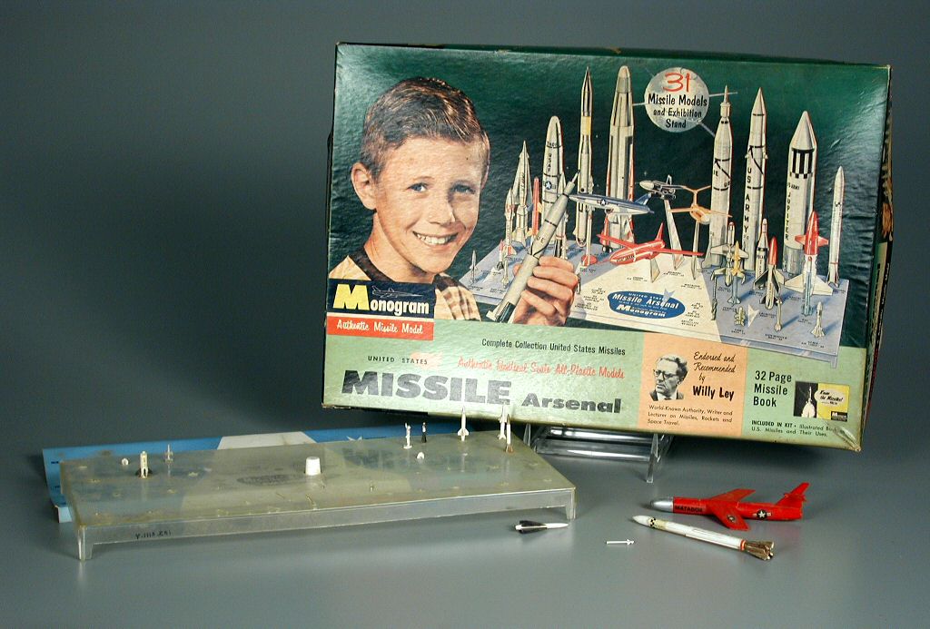Missile Arsenal kit, about 1955. Gift of Paul and Carolyn Karger. The Strong, Rochester, New York.