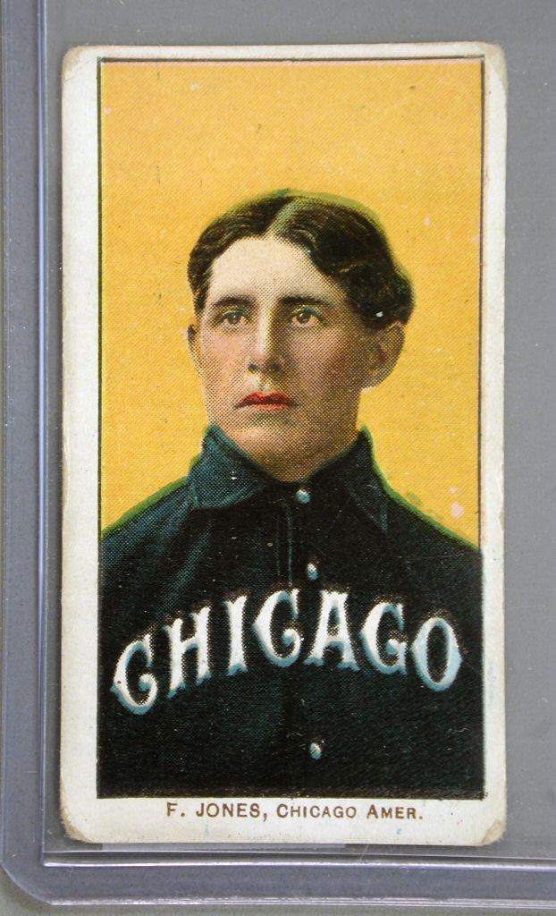Image of Baseball Card, F. Jones, Chicago Americans, Cardinal Cigarettes, 1909, The Strong National Museum of Play, Rochester, New York.