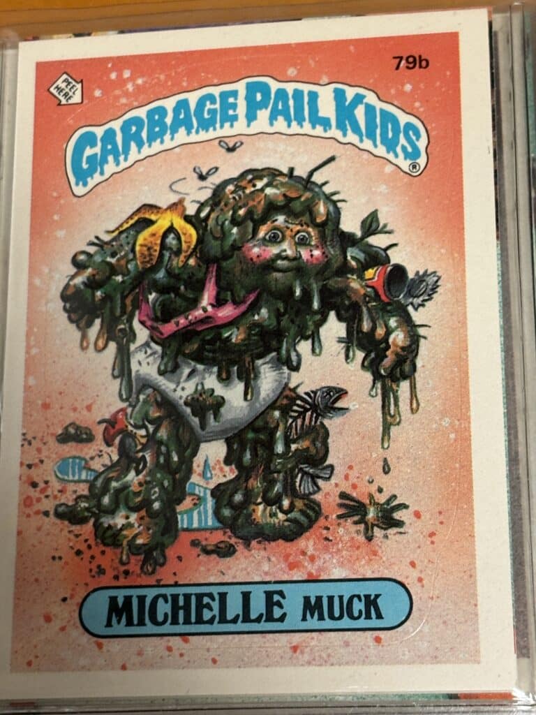 Image of trading card Michelle Muck, 1985, Gift of Casey Alexander Roberson. The Strong National Museum of Play, Rochester, New York.