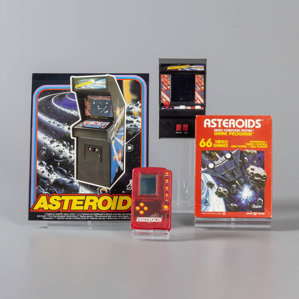 Asteroids artifacts